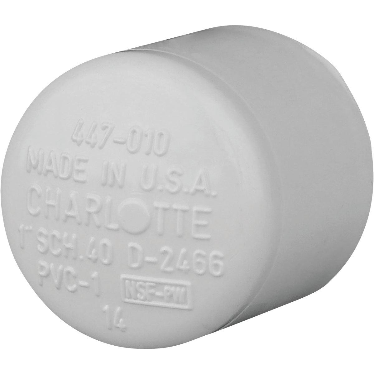 Charlotte Pipe 1 In. Schedule 40 Pressure Slip PVC Cap