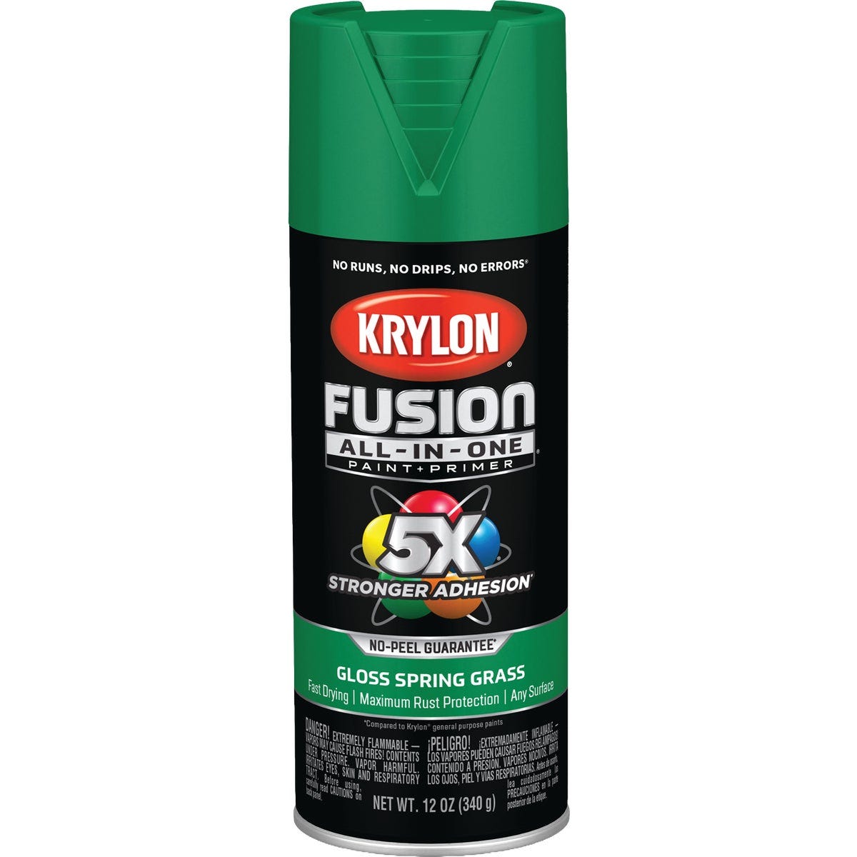 Krylon Fusion All-In-One Gloss Spray Paint & Primer, Spring Grass - photo 2 Krylon Fusion All-In-One Gloss Spray Paint & Primer, Spring Grass - photo 2