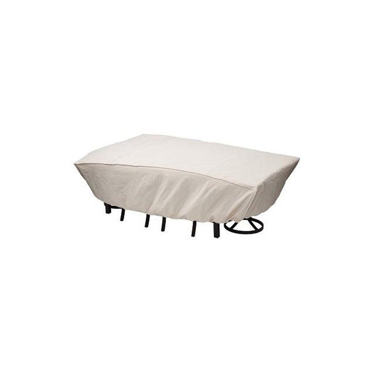 Mr. Bar-B-Q Taupe Rectangular Patio Furniture Cover Mr. Bar-B-Q Taupe Rectangular Patio Furniture Cover