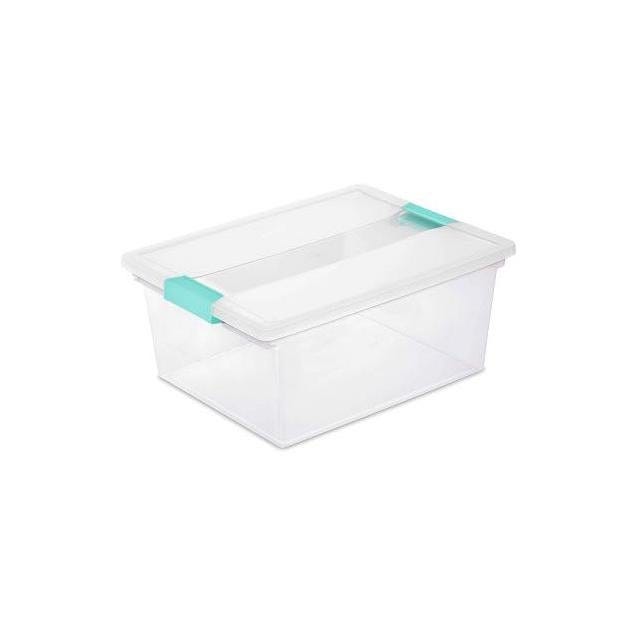 Sterilite Deep File Clip Box Sterilite Deep File Clip Box