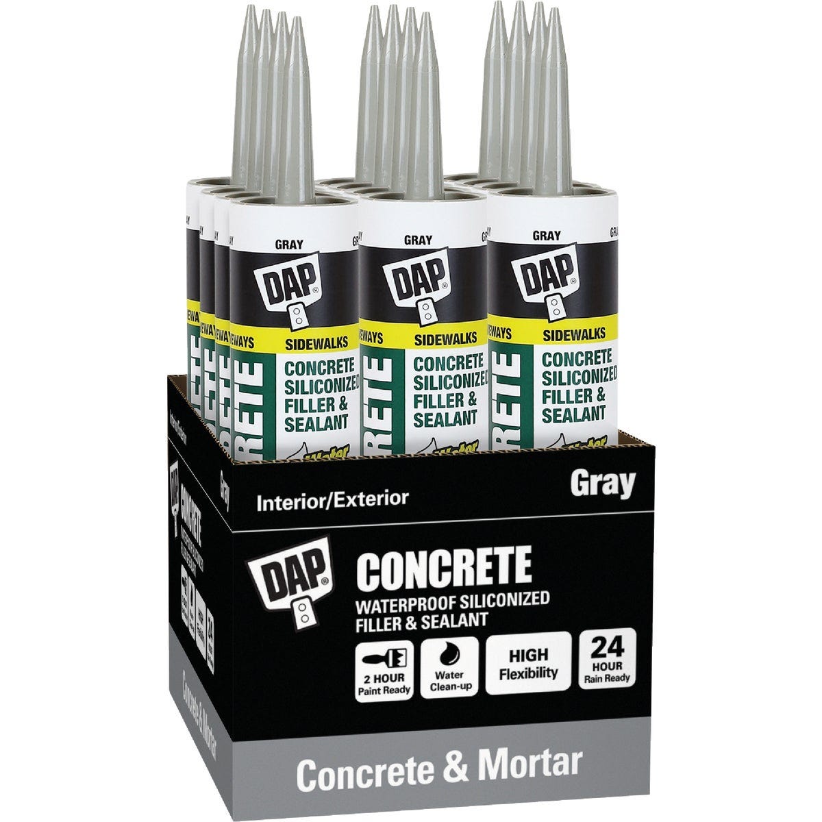 DAP 10.5 Oz. Gray Concrete Waterproof Filler and Sealant - photo 7