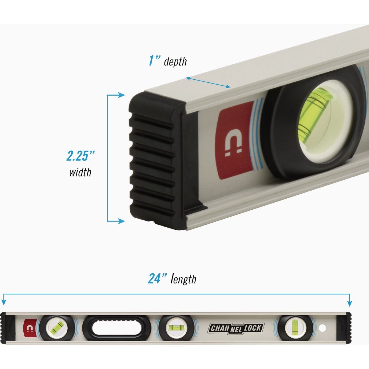 Channellock 24 In. Magnetic I-Beam Level - photo 7