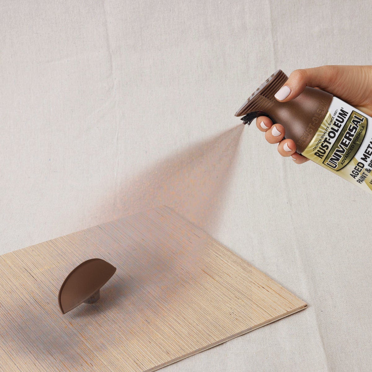 Rust-Oleum Universal 11 Oz. Metallic Spray Paint, Aged Metallic Rust ...