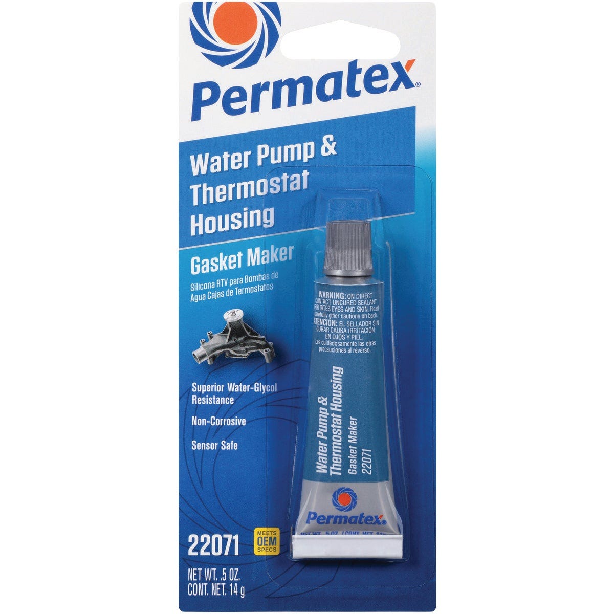 Permatex 0.5 Oz. Water Pump & Thermostat RV Silicone Gasket Maker - photo 2 Permatex 0.5 Oz. Water Pump & Thermostat RV Silicone Gasket Maker - photo 2
