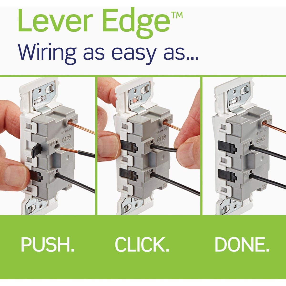 Leviton Decora Lever Edge Residential Grade 15A Rocker Single Pole Switch, White (10-Pack) - photo 3 Leviton Decora Lever Edge Residential Grade 15A Rocker Single Pole Switch, White (10-Pack) - photo 3