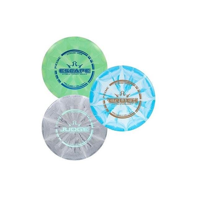 Dynamic Discs Prime Burst Golf Disc Assortment
