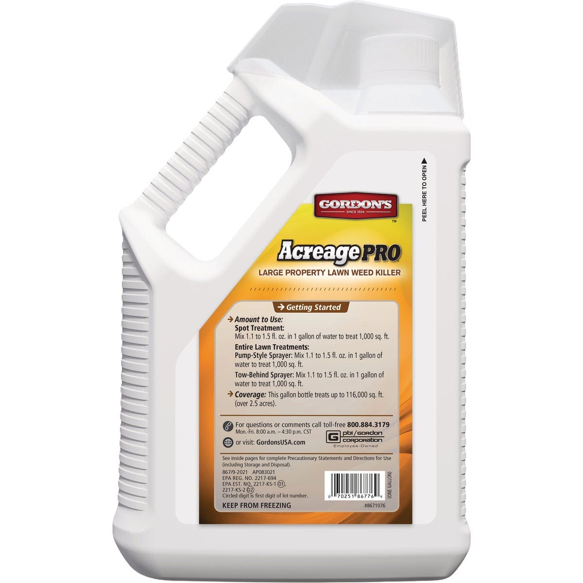 Gordon's Acreage Pro 1 Gal. Concentrate Large Property Lawn Weed Killer - photo 2 Gordon's Acreage Pro 1 Gal. Concentrate Large Property Lawn Weed Killer - photo 2