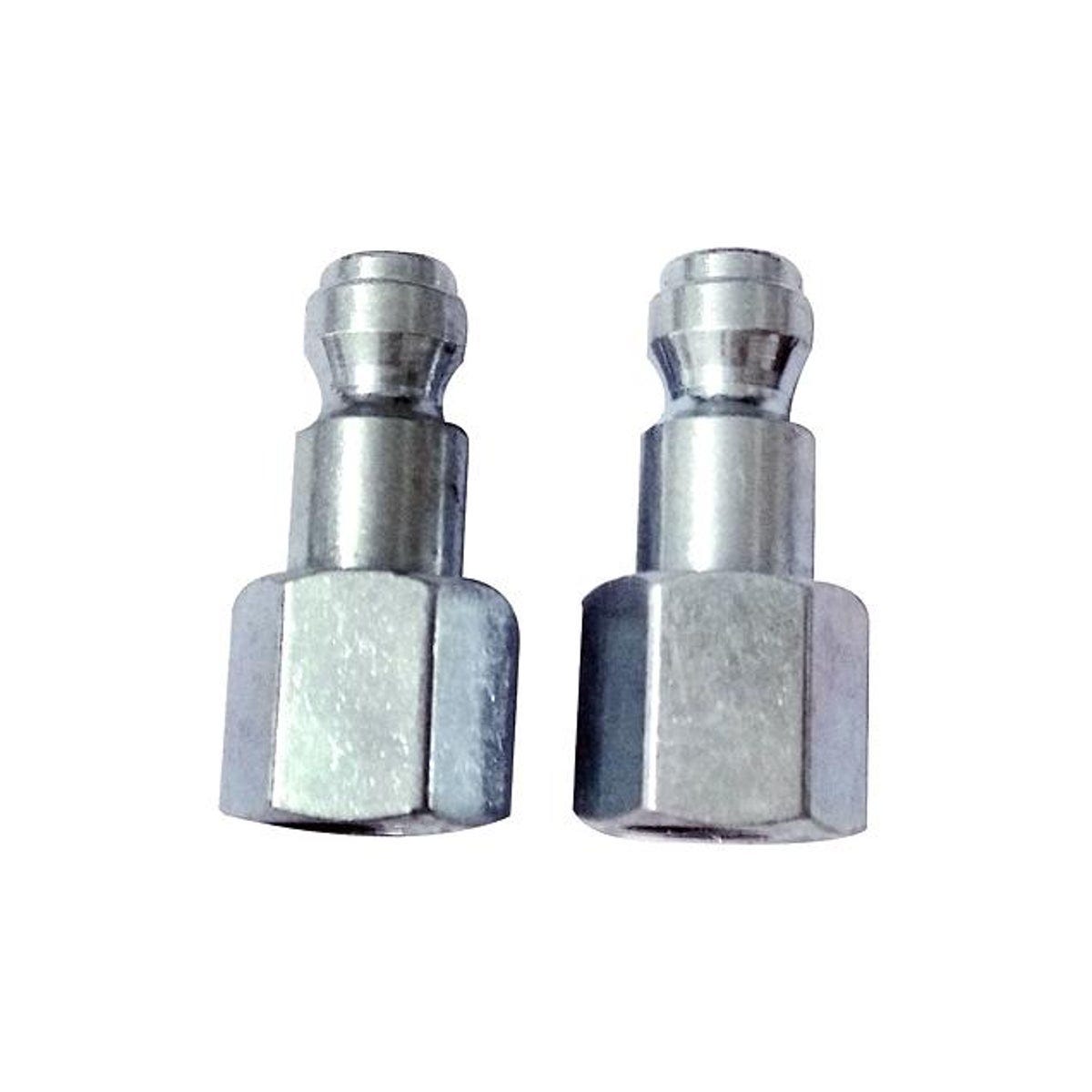 Master Mechanic 1/4 x 1/4 In. FNPT T Automotive Plug (2-Pack)