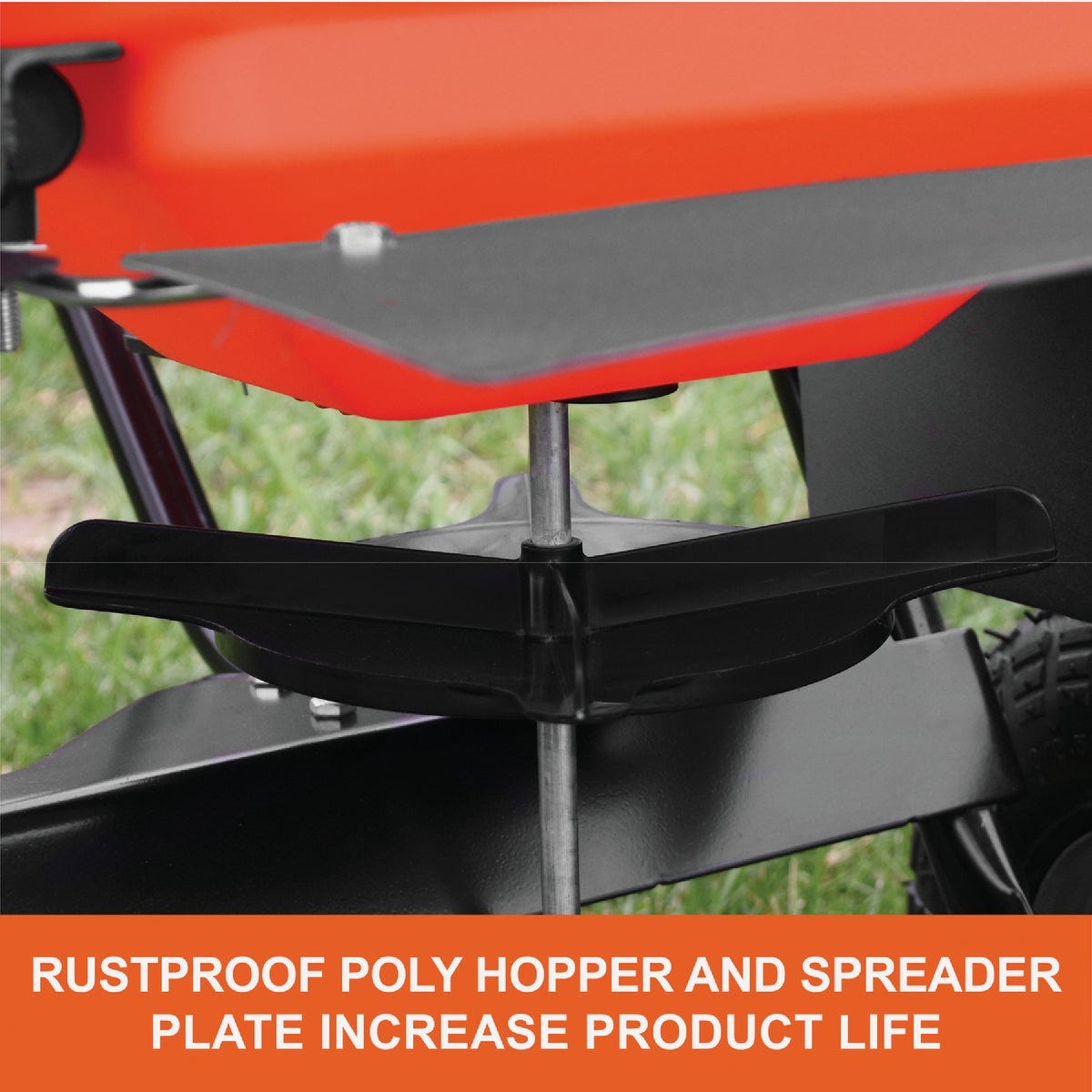 Agri-Fab Inc 85 Lb. Ice Melt Push Broadcast Spreader - photo 5