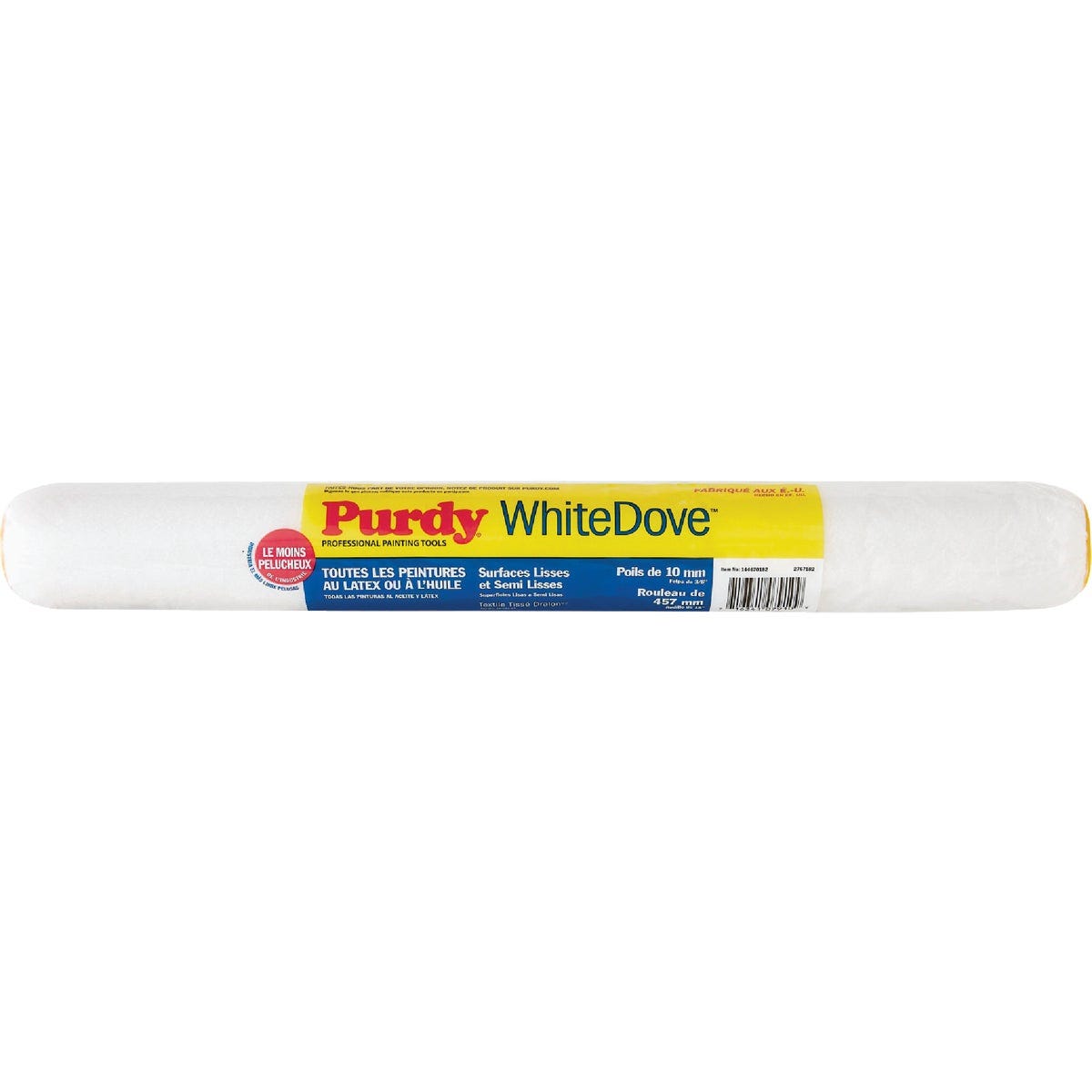 Purdy White Dove 18 In. x 3/8 In. Woven Fabric Roller Cover - photo 2