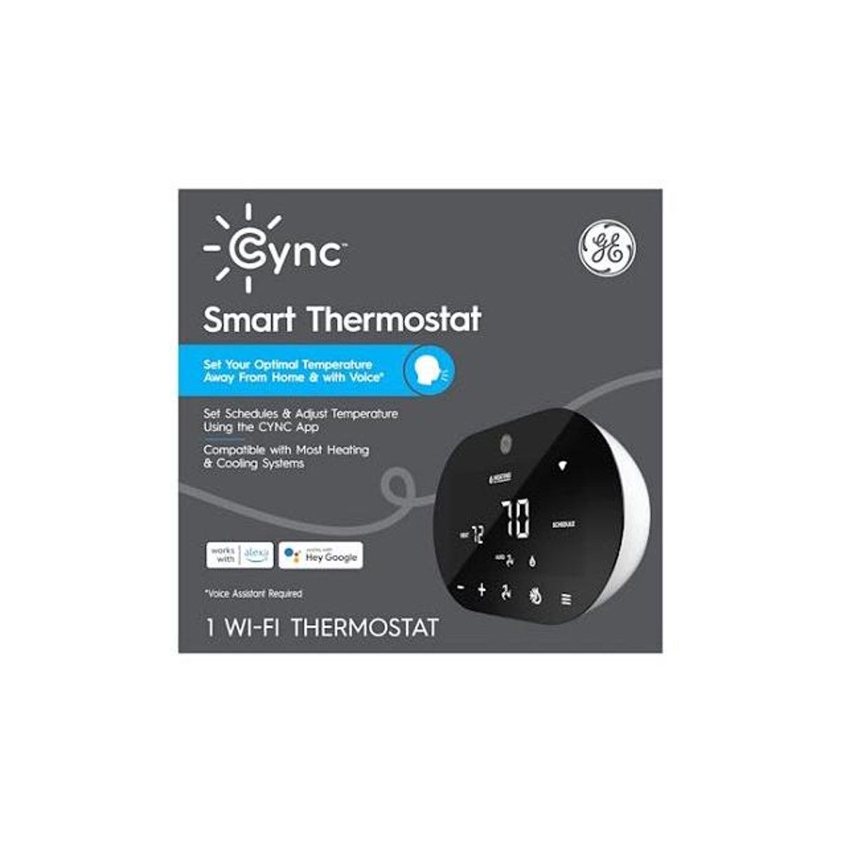 GE Cync Smart Thermostat GE Cync Smart Thermostat