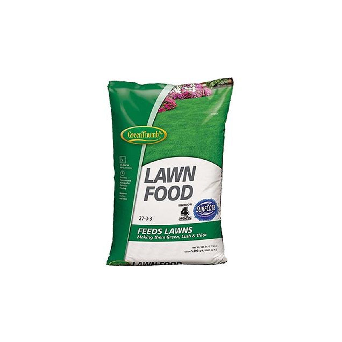 Green Thumb 5,000 Sq. Ft. 27-0-3 Lawn Food | True Value Hardware