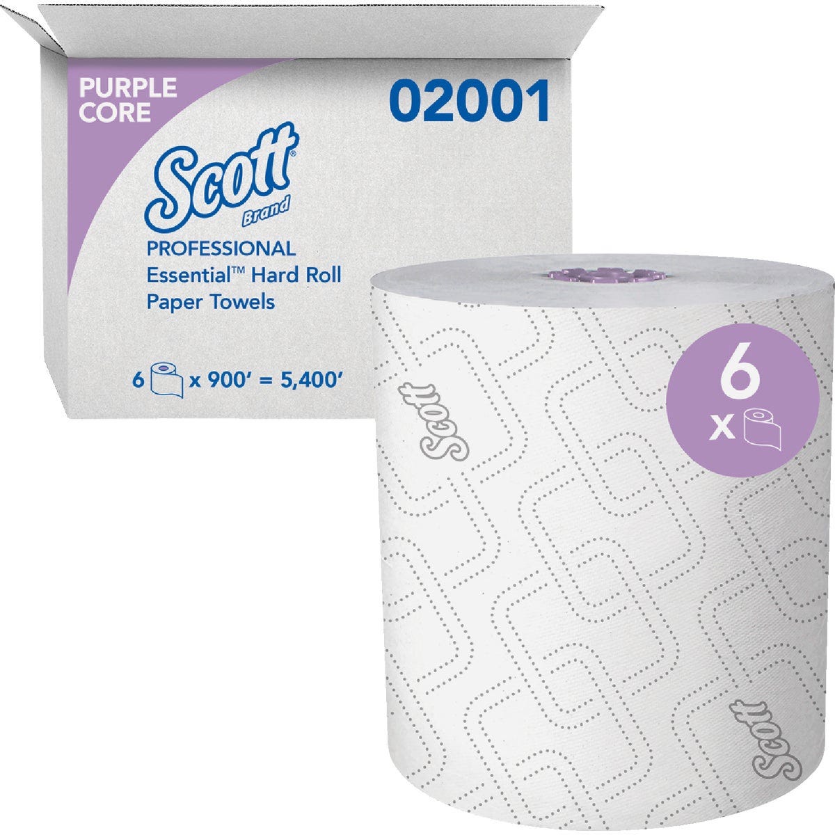 Scott Essential Hard Roll Paper Towel (6-Roll) - photo 2