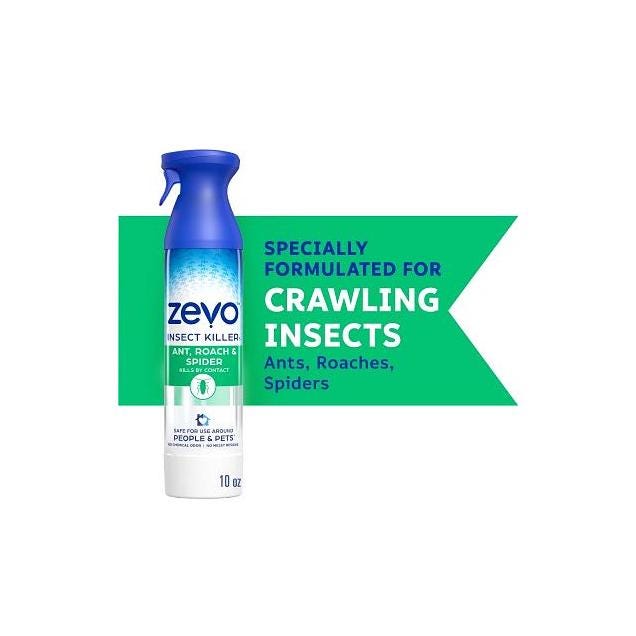 Zevo 10 Oz. Ant, Roach & Spider Insect Killer Spray - photo 2 Zevo 10 Oz. Ant, Roach & Spider Insect Killer Spray - photo 2