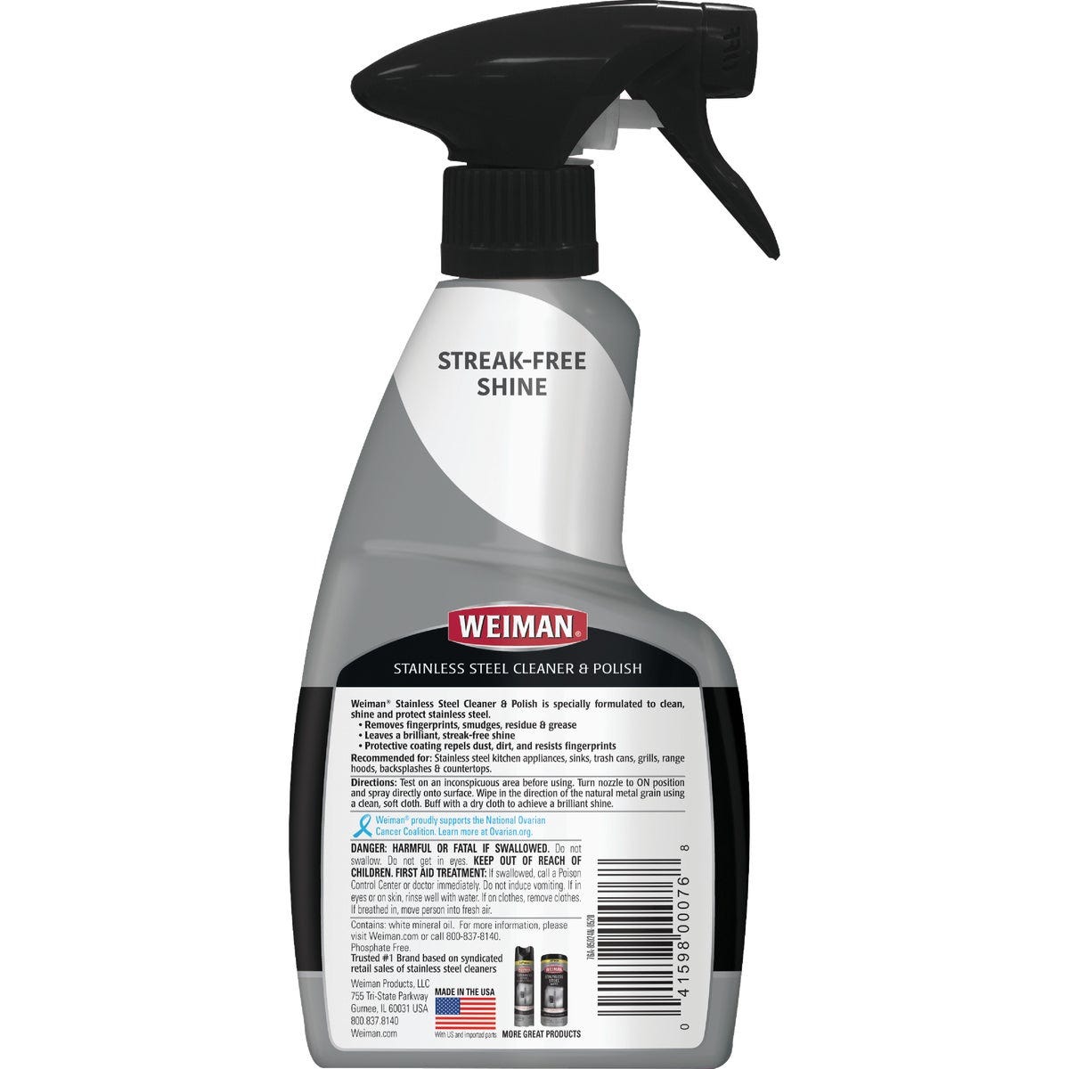 Weiman 12 Oz. Stainless Steel Cleaner & Polish - photo 2 Weiman 12 Oz. Stainless Steel Cleaner & Polish - photo 2