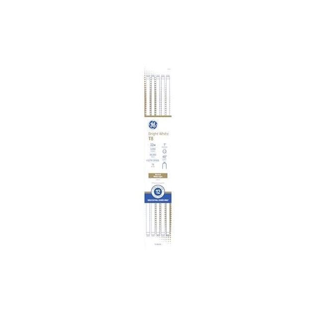 GE 12-Pack 32W Fluorescent Light Bulbs GE 12-Pack 32W Fluorescent Light Bulbs
