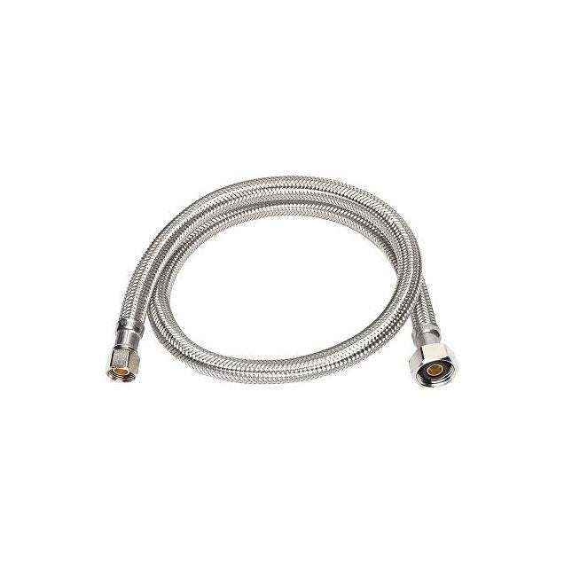 Homewerks Worldwide 1/2 In. x 3/8 In. x 16 In. Stainless Steel Braided Faucet Supply Line