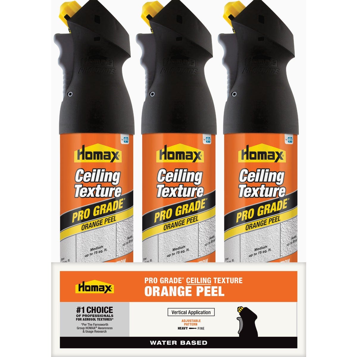 Homax Pro Grade Orange Peel 20 Oz. Ceiling Spray Texture - photo 3 Homax Pro Grade Orange Peel 20 Oz. Ceiling Spray Texture - photo 3