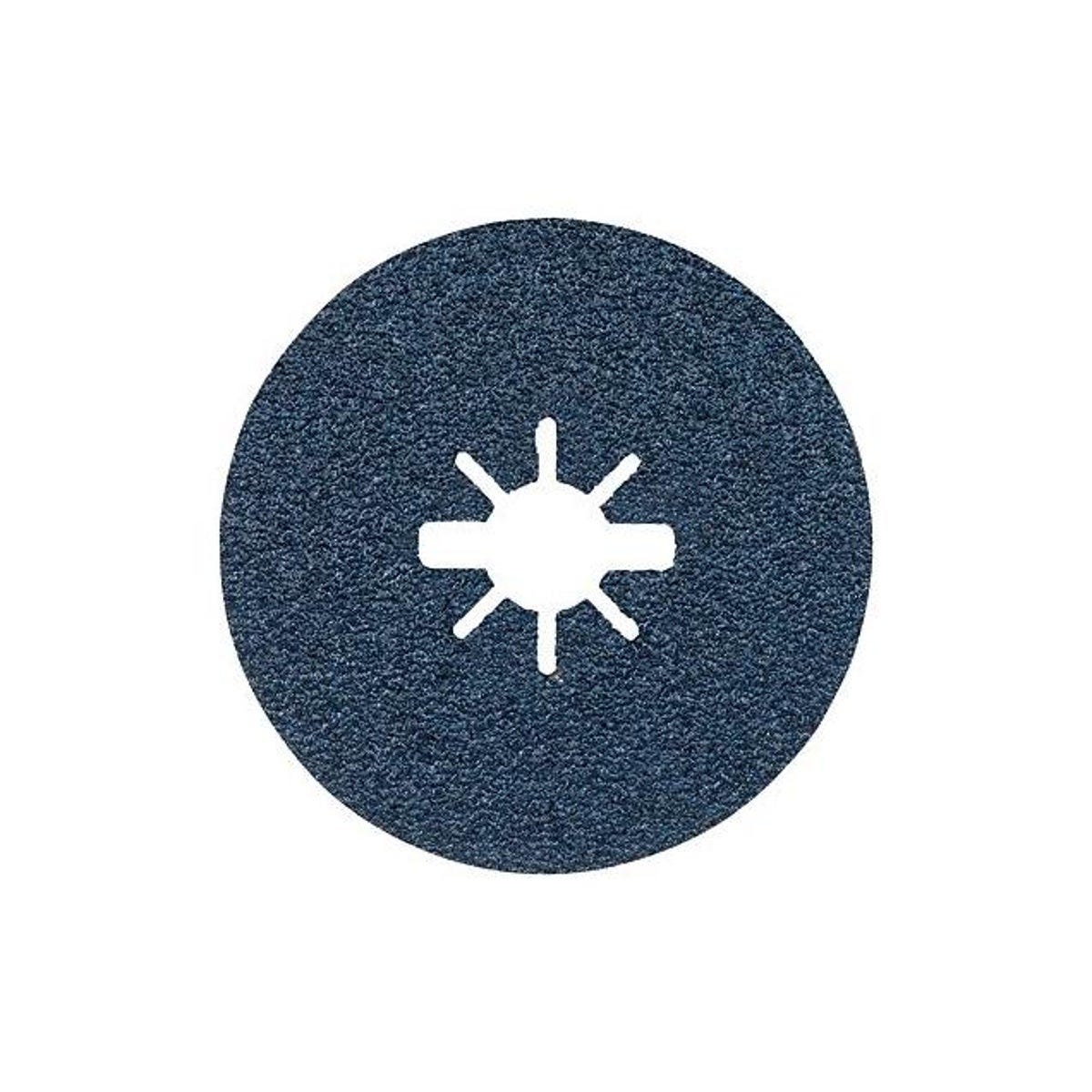 Bosch 4-1/2 In. 80 Grit X-Lock Metal Finishing Abrasive Fiber Discs (25-Pack)