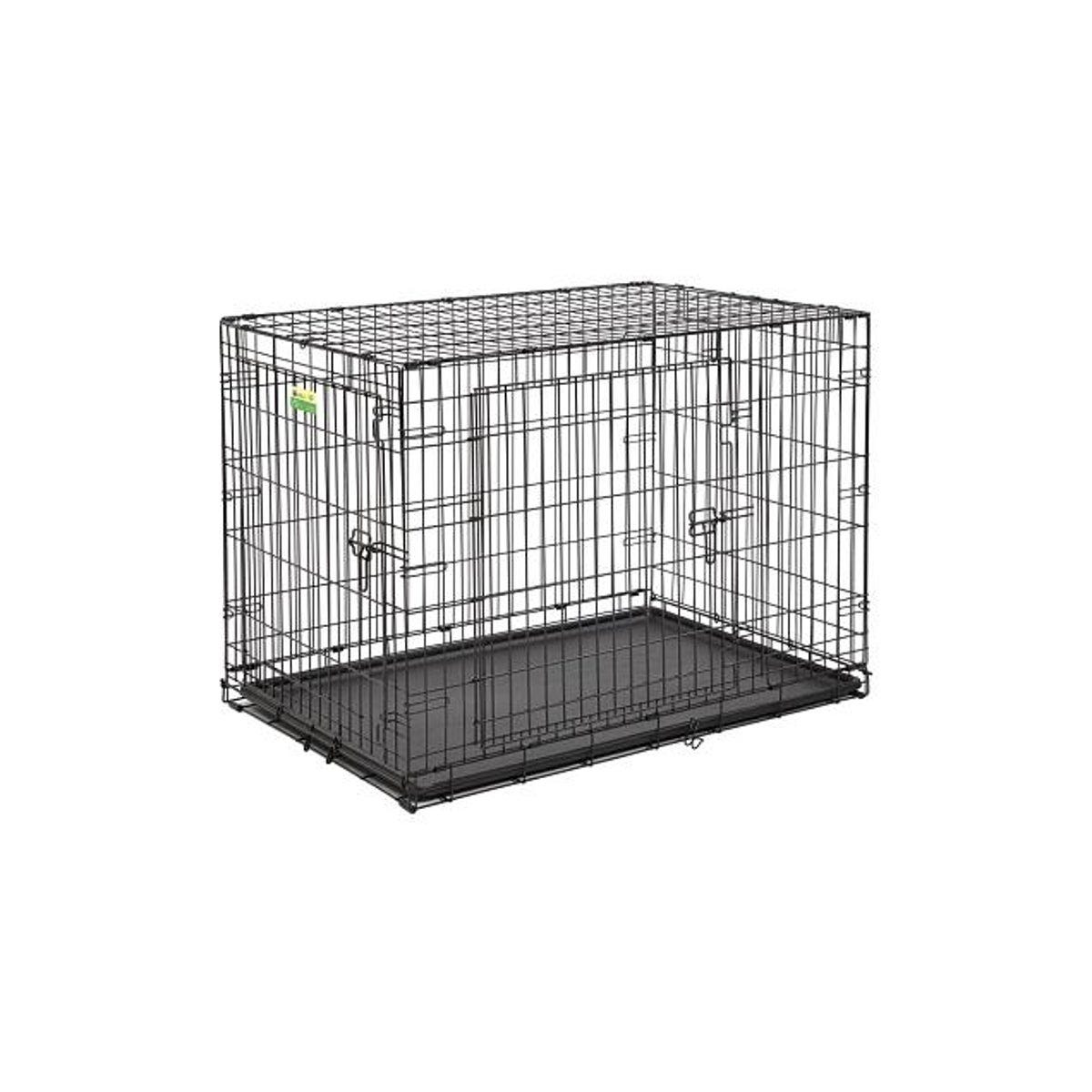 Pet Expert 42 In. 2 Door Dog Crate Pet Expert 42 In. 2 Door Dog Crate