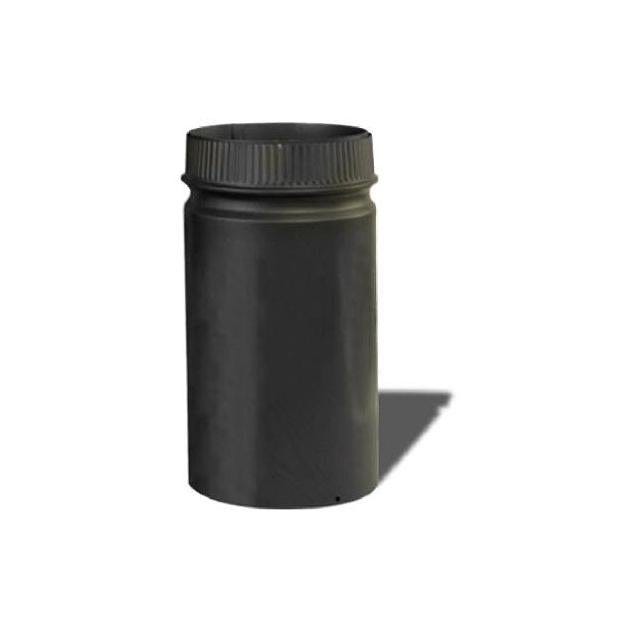 SELKIRK DSP Matte Black Finish Double Wall Stove Pipe, 8 In. x 12 In. SELKIRK DSP Matte Black Finish Double Wall Stove Pipe, 8 In. x 12 In.