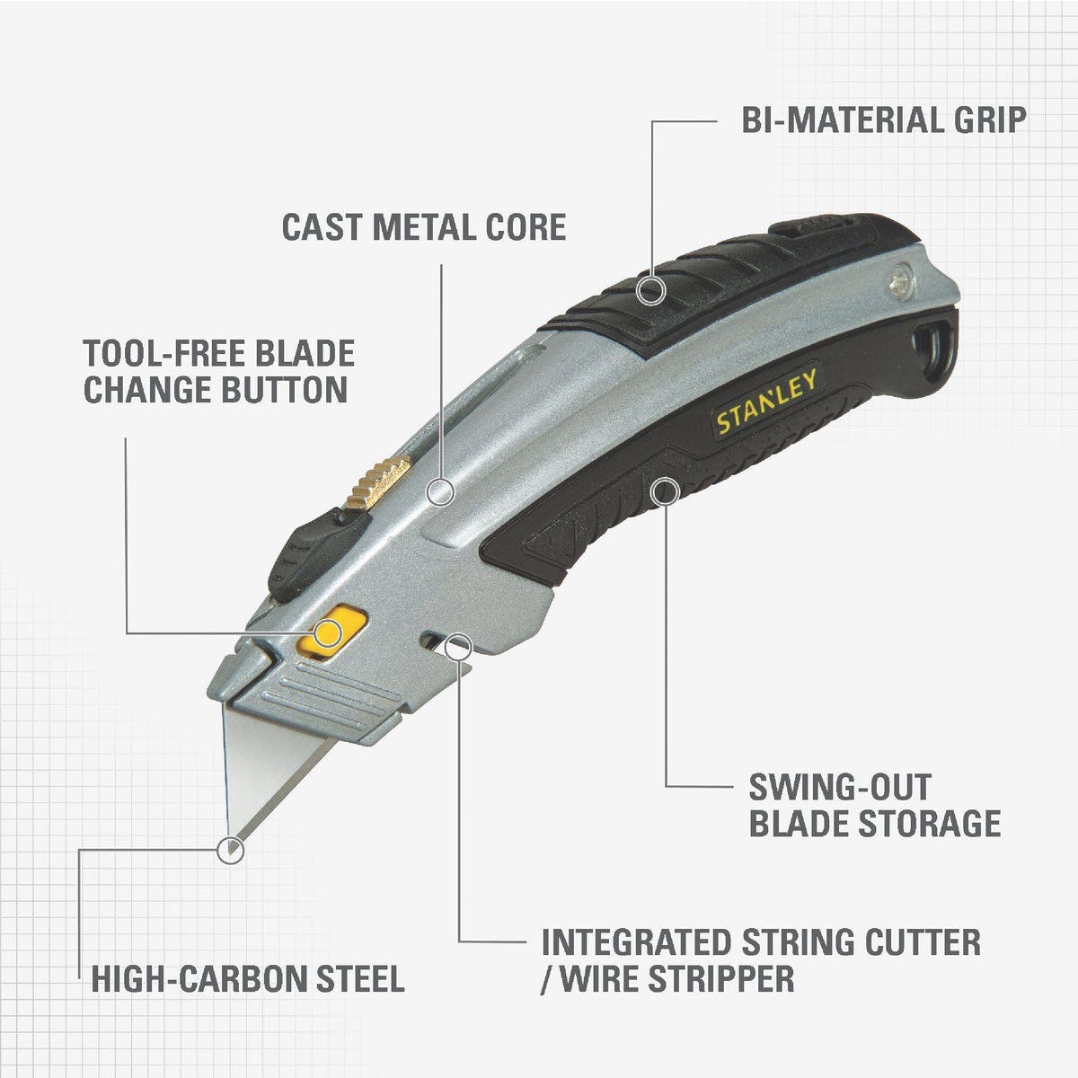 Stanley InstantChange Retractable Straight Utility Knife - photo 10