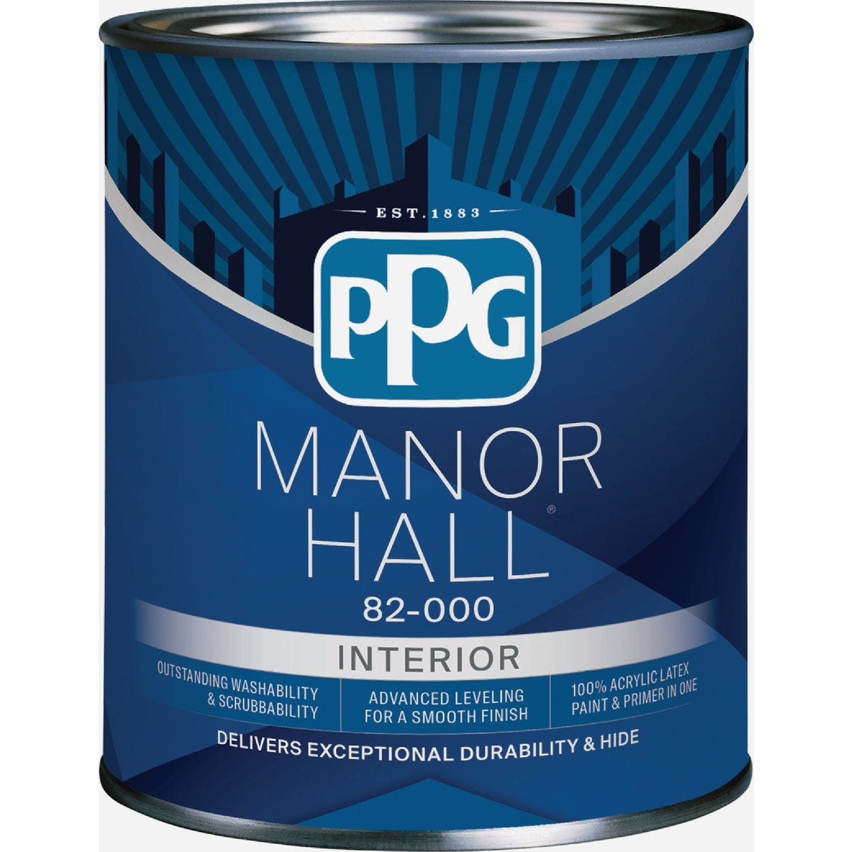 Manorhall Interior Acrylic Eggshell Midtone Base Quart