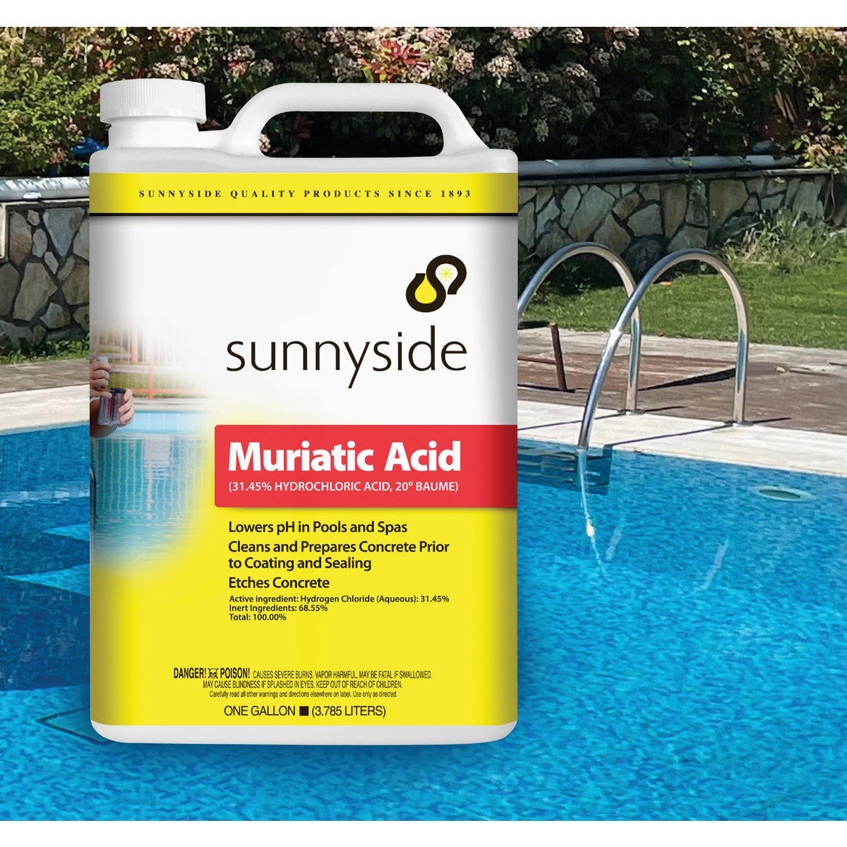 Sunnyside 1 Gal. Muriatic Acid - photo 4 Sunnyside 1 Gal. Muriatic Acid - photo 4