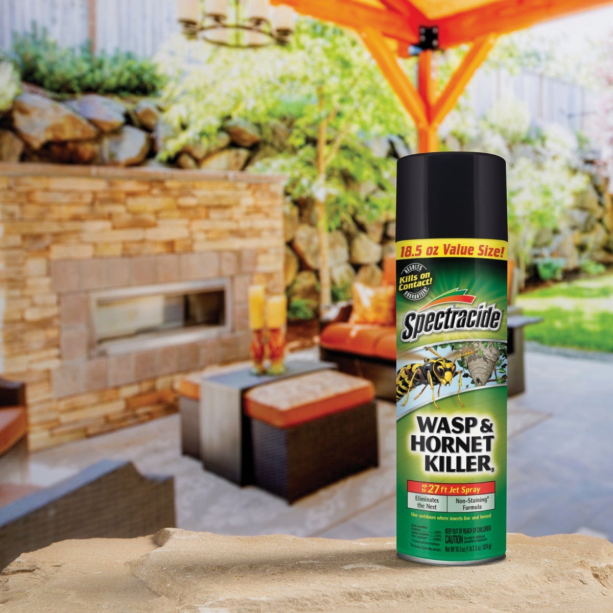 Spectracide 18.5 Oz. Aerosol Spray Wasp & Hornet Killer3 - photo 3