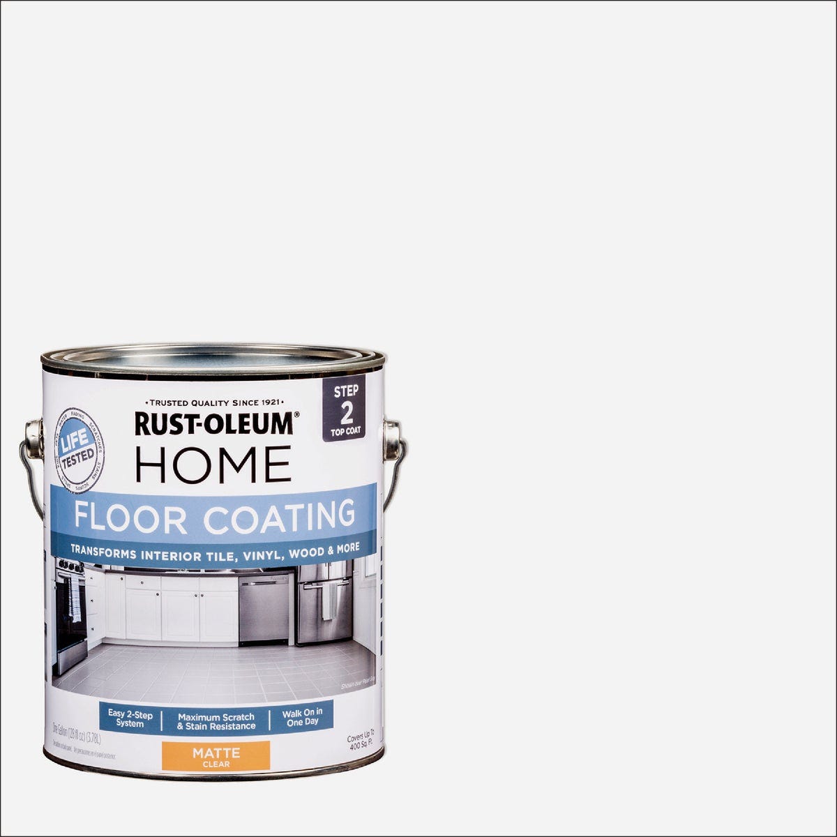 Rust-Oleum Home Floor Coating, Matte Top Coat, 1 Gallon