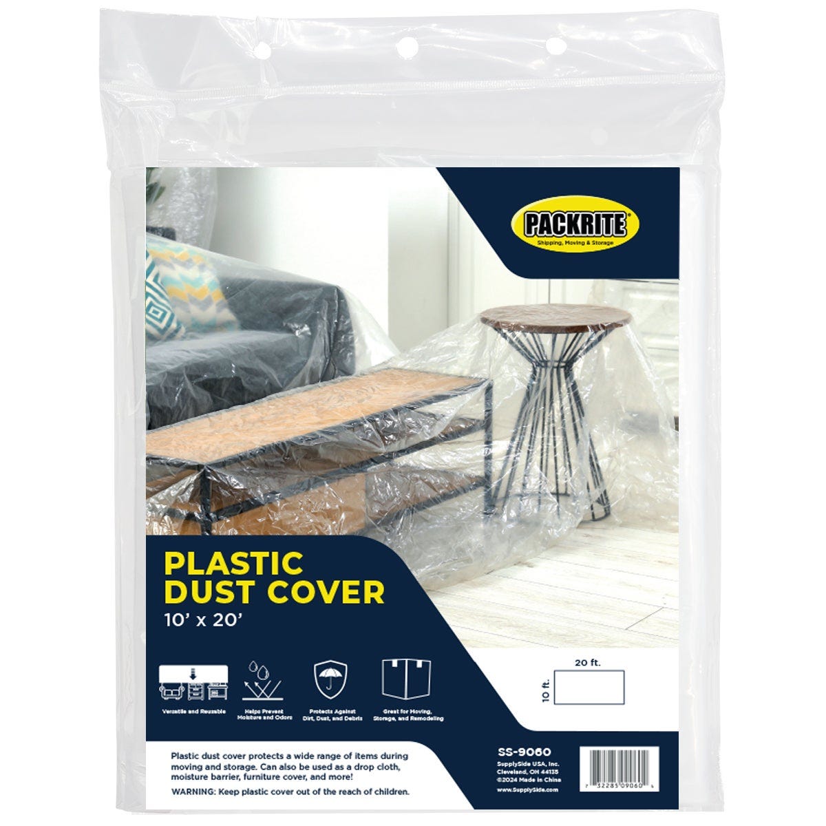 PackRite 10 In. x 20 Ft. Moving Dust Cover PackRite 10 In. x 20 Ft. Moving Dust Cover
