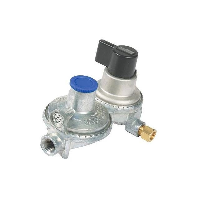 Camco RV 2-Stage Auto-Changeover LP Regulator