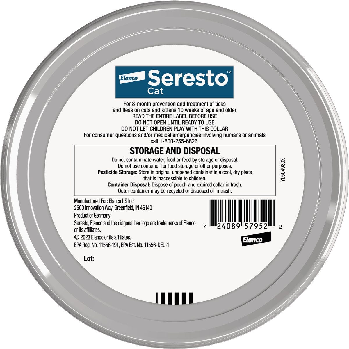 Seresto 8 Month Flea & Tick Collar for Cats - photo 3 Seresto 8 Month Flea & Tick Collar for Cats - photo 3