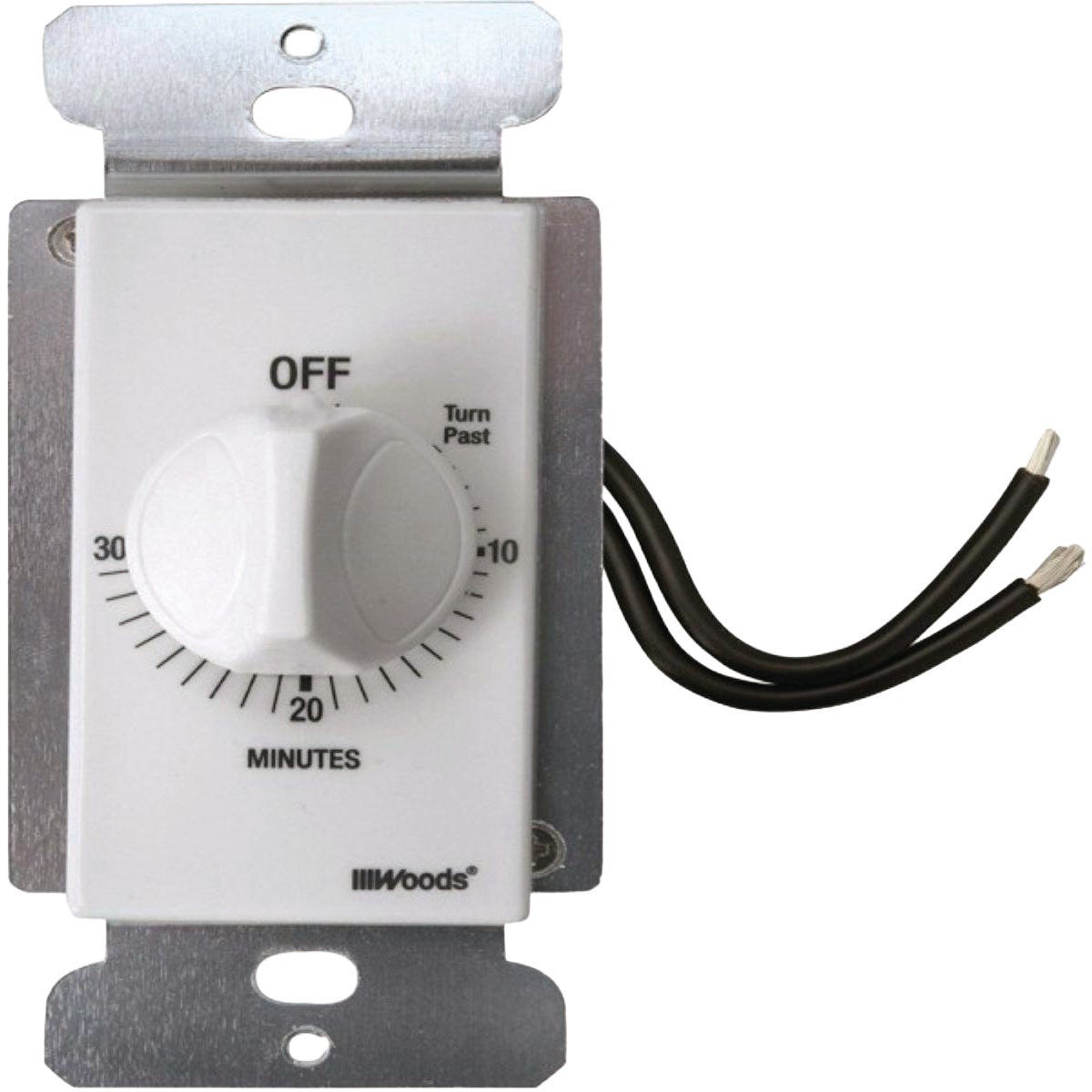 Southwire 30 Min. Spring-Wound White Timer