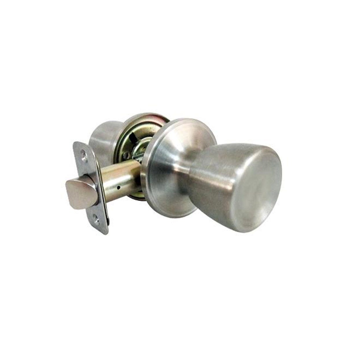 TruGuard Stainless Steel Medium Tulip-Style Passage Door Knob