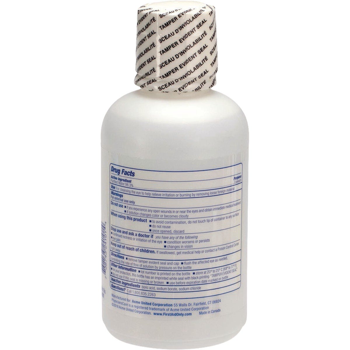 First Aid Only 16 Oz. Screw Cap Eyewash Refill Bottle - photo 3 First Aid Only 16 Oz. Screw Cap Eyewash Refill Bottle - photo 3