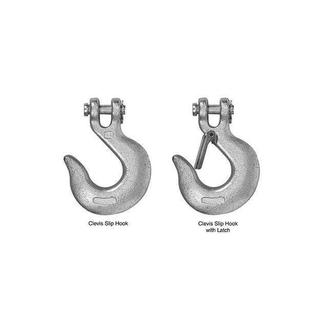 Campbell 0.25 In. Clevis Slip Hook with Latch Campbell 0.25 In. Clevis Slip Hook with Latch