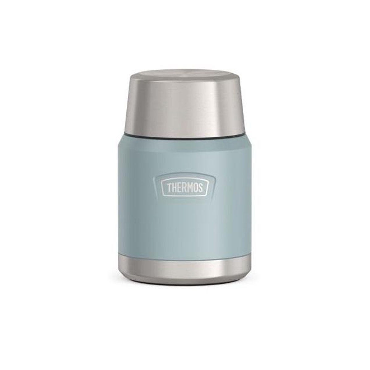 Thermos 16 Oz. Stainless Steel Insulated Food Jar & Spoon, Glacier Thermos 16 Oz. Stainless Steel Insulated Food Jar & Spoon, Glacier