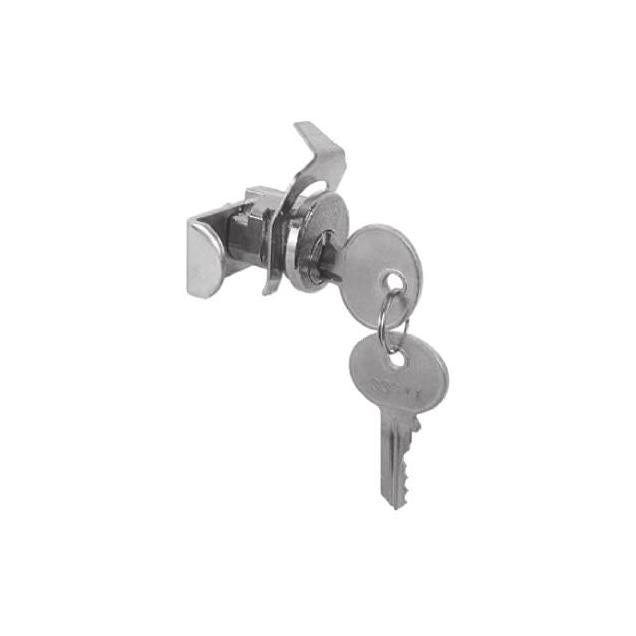 Prime-Line Nickel Finish Mailbox Replacement Lock For Jensen General With 2 Keys