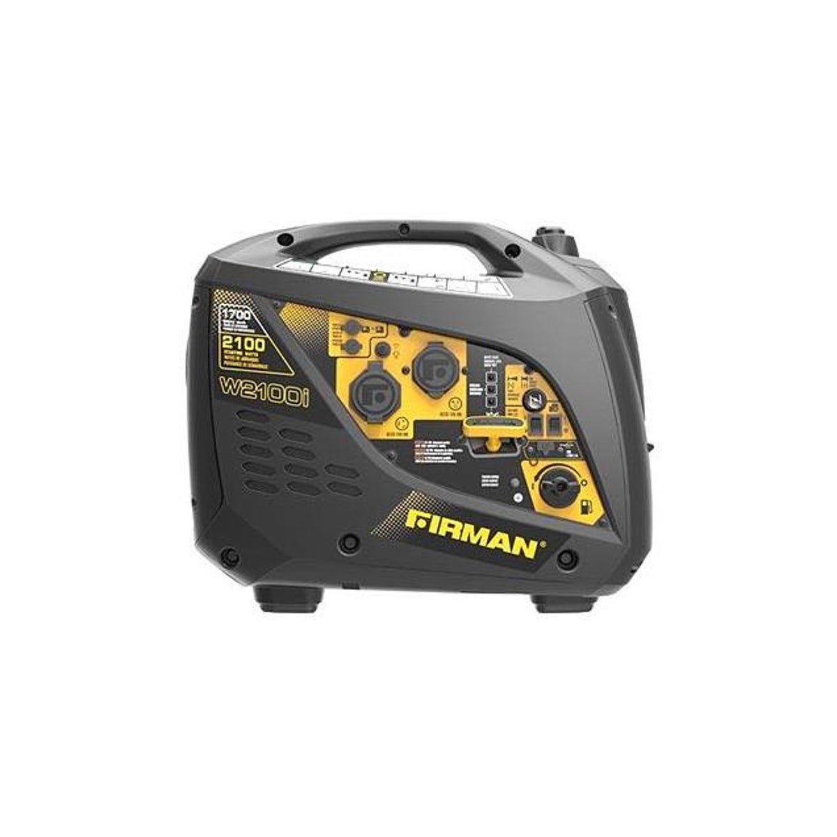 FIRMAN 2100/1700W Gas Recoil Start Portable Generator with Parallel Kit