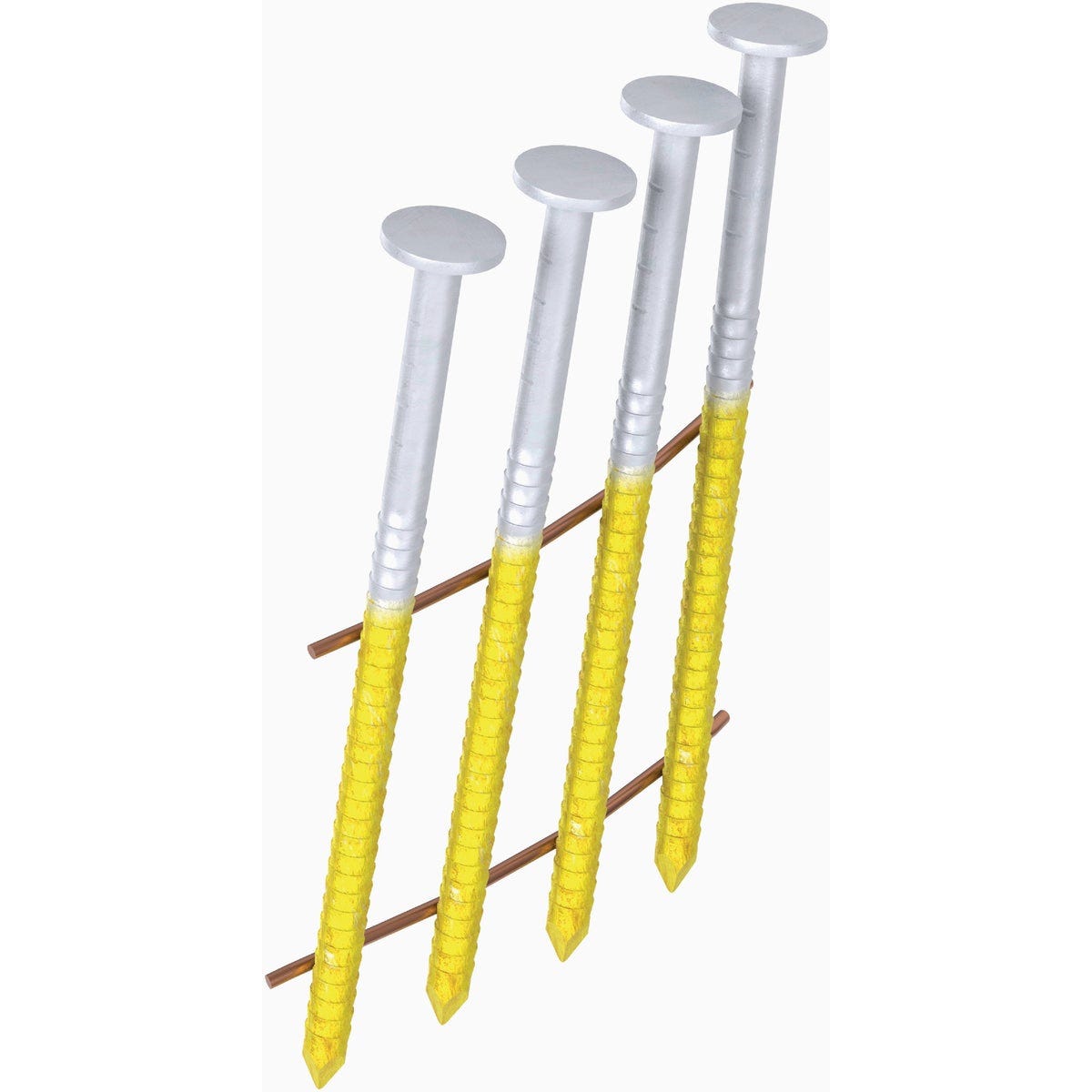 Grip-Rite 1-3/4 In. x 0.080 In. 15 Deg. Wire Weld Galvanized Ring Shank Collated Siding Nails (3000 Ct.) - photo 2 Grip-Rite 1-3/4 In. x 0.080 In. 15 Deg. Wire Weld Galvanized Ring Shank Collated Siding Nails (3000 Ct.) - photo 2