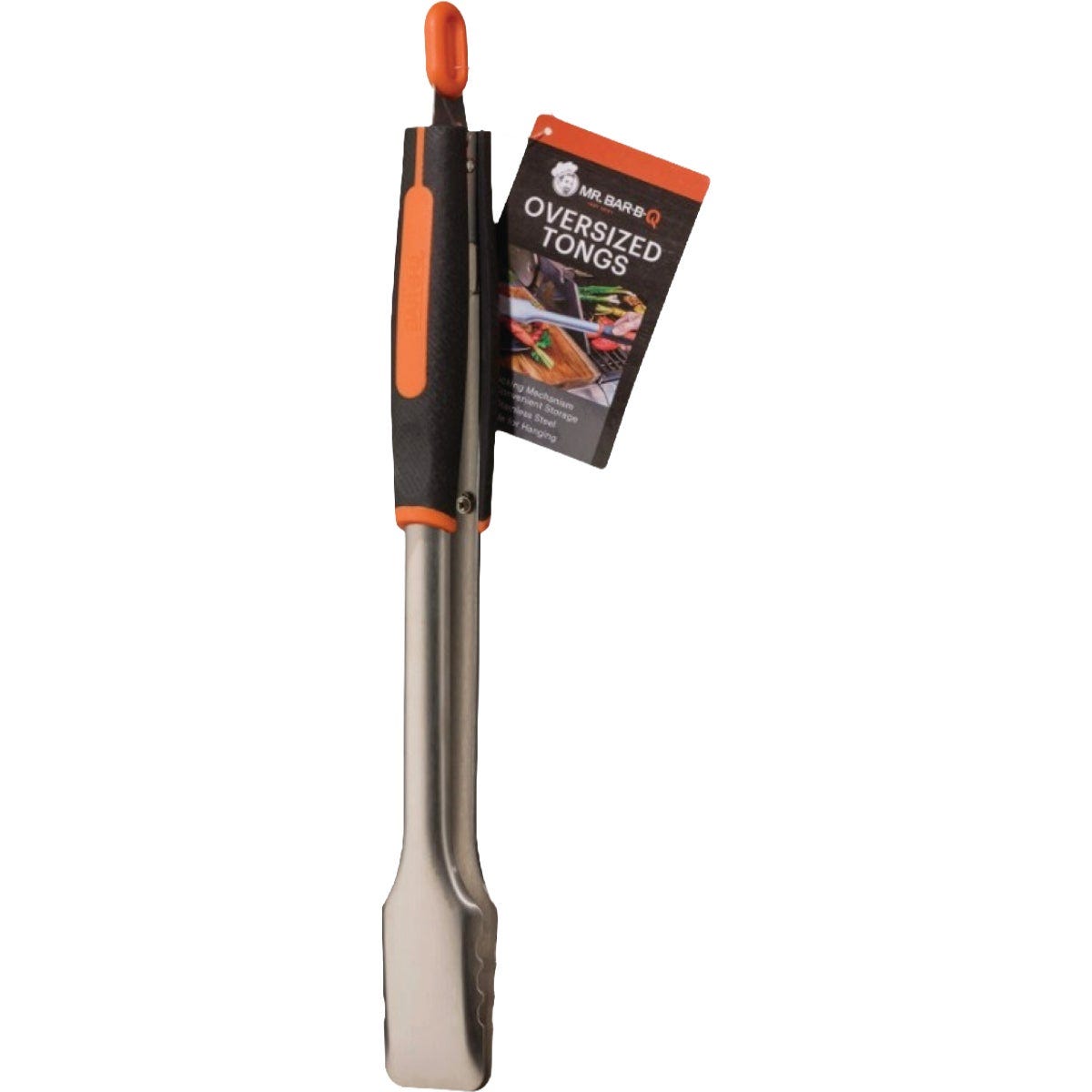 Mr. Bar-B-Q Premium Locking Stainless Steel Barbeque Tongs - photo 2