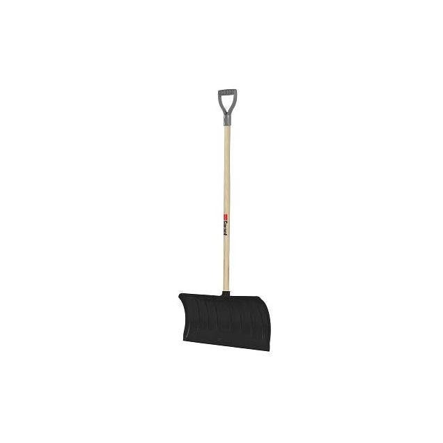 Garant 21 In. Nordic Poly Snow Pusher With Hardwood D-Handle Garant 21 In. Nordic Poly Snow Pusher With Hardwood D-Handle