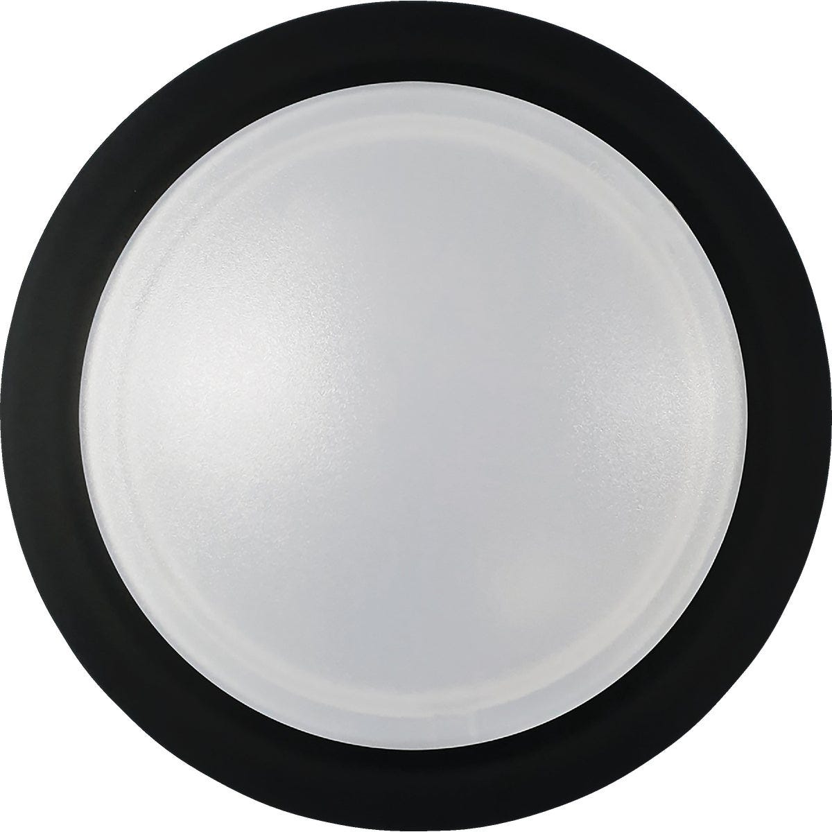Satco Nuvo 7 In. Black 60W Equivalent LED CCT-Selectable Disk Flush Mount Light Fixture - photo 3