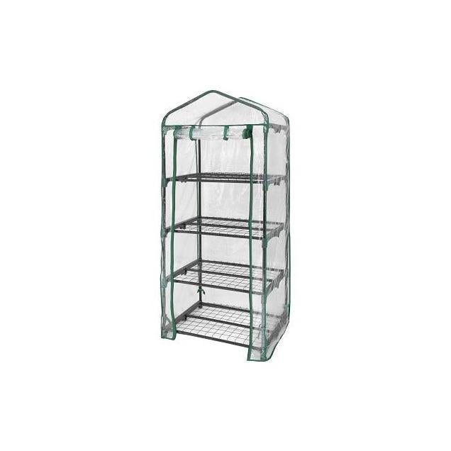 Miracle-Gro 23 x 17 x 57 In. Steel Frame Mini Greenhouse Miracle-Gro 23 x 17 x 57 In. Steel Frame Mini Greenhouse