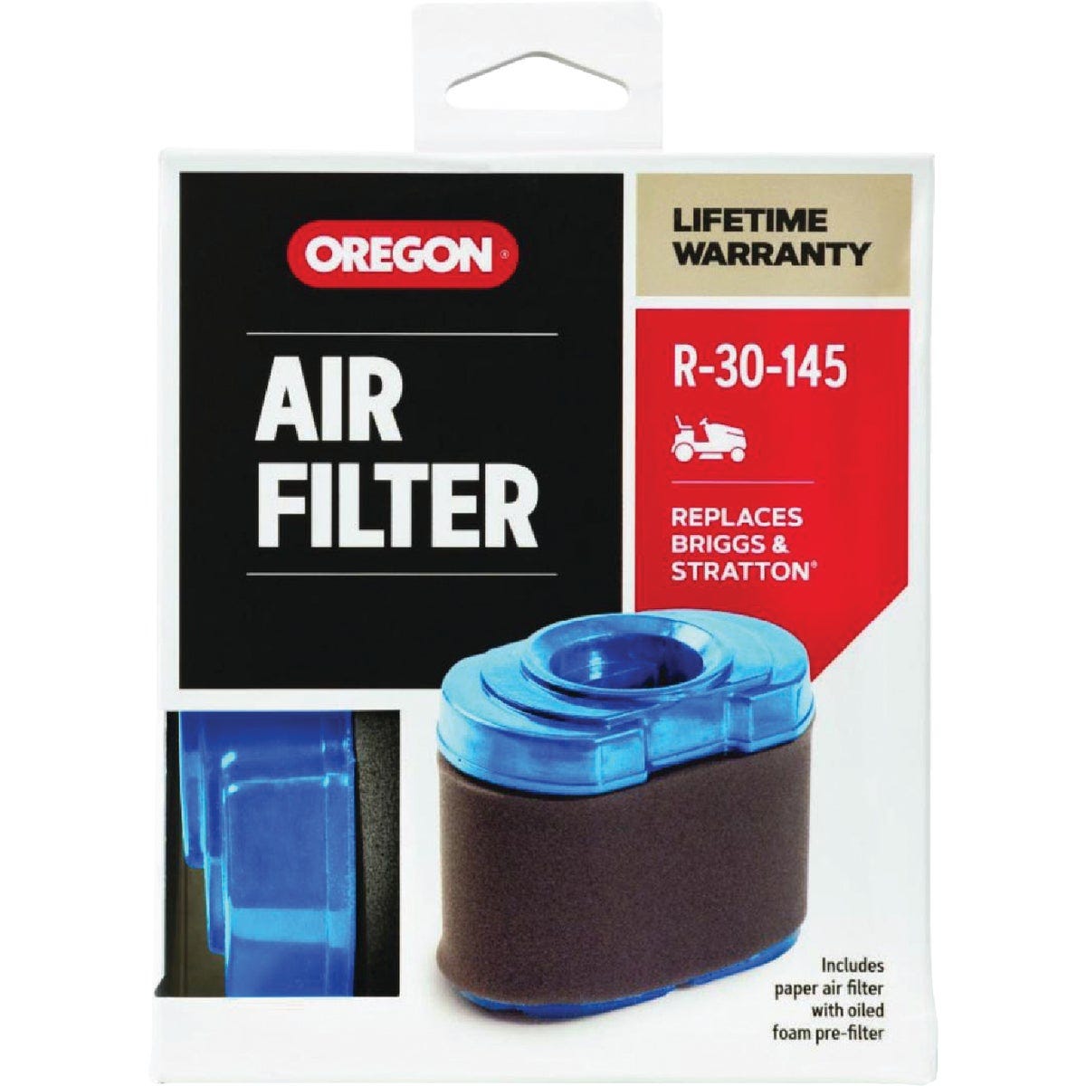 Oregon R-30-145 Air Filter for Riding Mowers