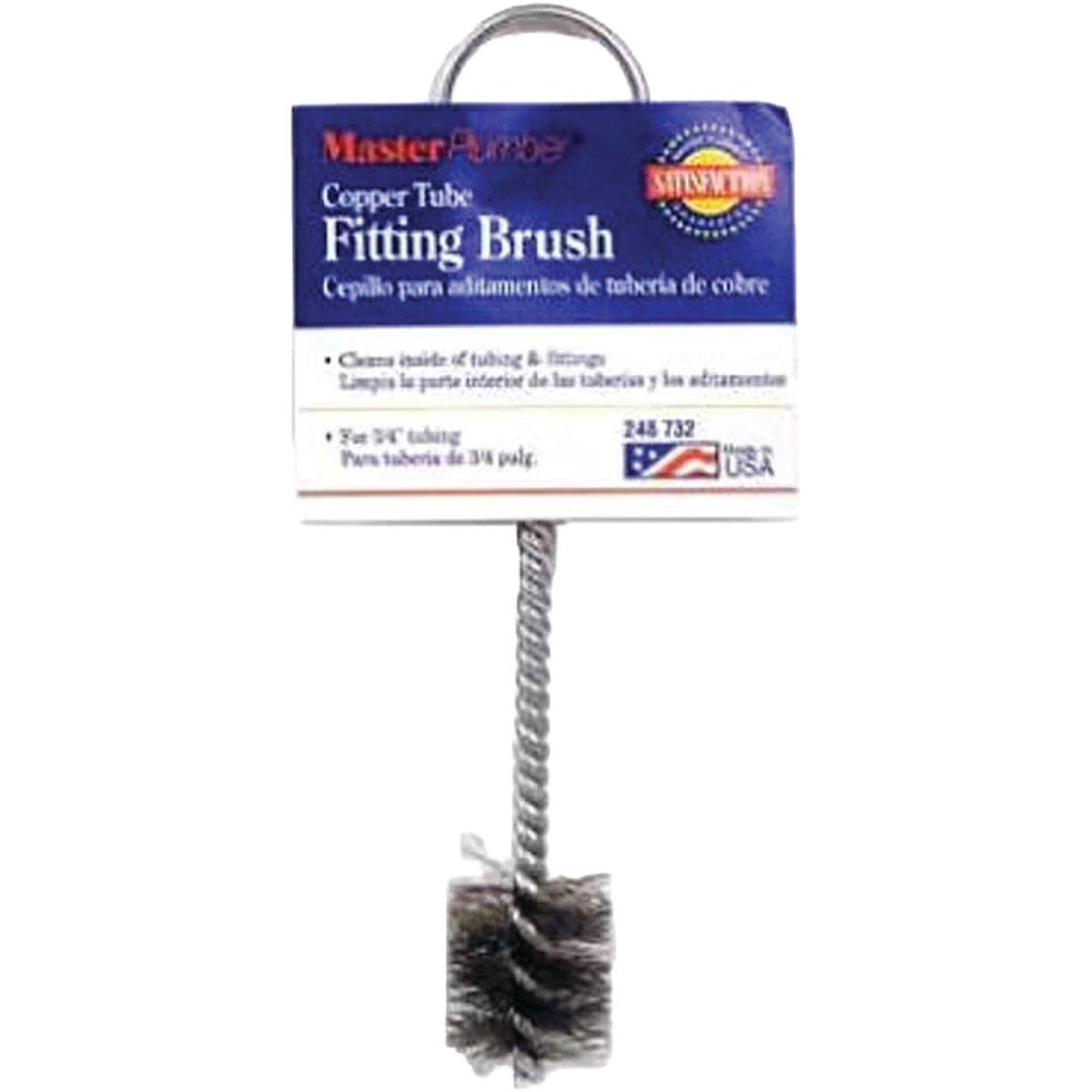Master Plumber 4-In-1 Copper Tube Brush Master Plumber 4-In-1 Copper Tube Brush