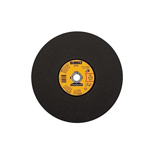 DEWALT 14 In. 14 In. x 1/8 In. x 1 In. Aluminum Oxide Abrasive Chop/Cut-Off Wheel