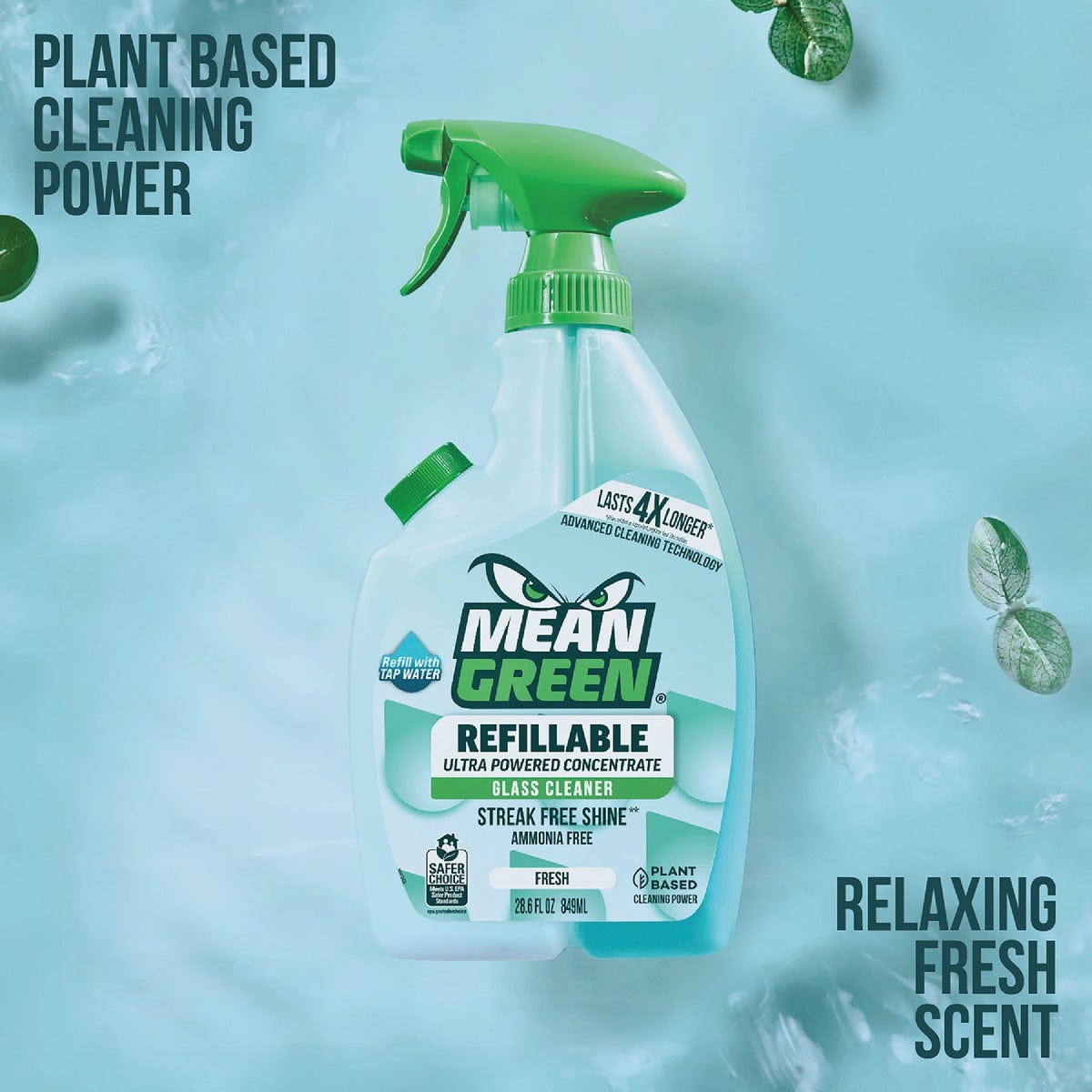 Mean Green 28 Oz. Fresh Refillable Glass Cleaner - photo 5