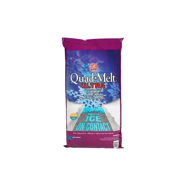 Qik Joe 50 Lb. Quad Melt All-In-One Ice Melt Crystals
